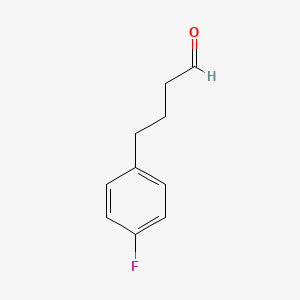 molecular formula C10H11FO B1647547 4-(4-Fluorophenyl)butanal 
