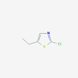 molecular formula C5H6ClNS B1647557 2-Chloro-5-ethylthiazole CAS No. 857549-84-9
