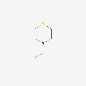 molecular formula C6H13NS B164760 N-Ethylthiomorpholine CAS No. 133024-63-2