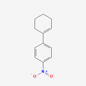 molecular formula C12H13NO2 B1647602 1-Cyclohex-1-enyl-4-nitrobenzene 