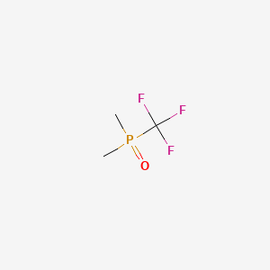 molecular formula C3H6F3OP B1647637 Dimethyl(trifluoromethyl)phosphine oxide 