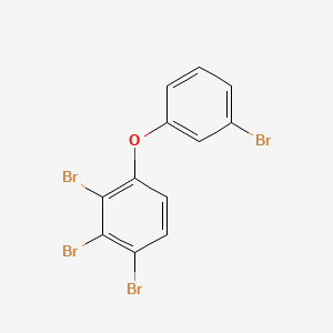 molecular formula C12H6Br4O B1647664 2,3,3',4-Tetrabromodiphenyl ether CAS No. 446254-27-9