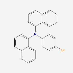 N-(4-bromophenyl)-N-naphthalen-1-ylnaphthalen-1-amine