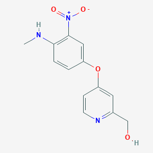 2-Pyridinemethanol,4-[4-(methylamino)-3-nitrophenoxy]-
