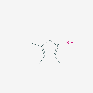 molecular formula C9H13K B1647720 Potassium tetramethyl cyclopentadienide 