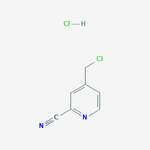 4-(Chloromethyl)picolinonitrile hydrochloride