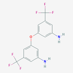 3-[3-Amino-5-(trifluoromethyl)phenoxy]-5-(trifluoromethyl)aniline