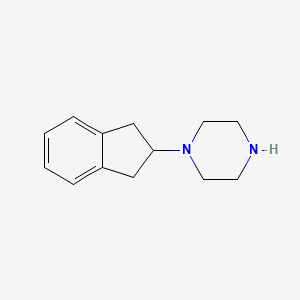 1-(2,3-dihydro-1H-inden-2-yl)piperazine