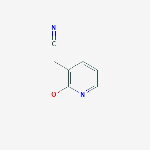 2-(2-Methoxypyridin-3-yl)acetonitrile