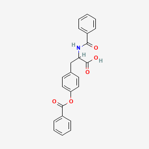 2-Benzamido-3-(4-(benzoyloxy)phenyl)propanoic acid