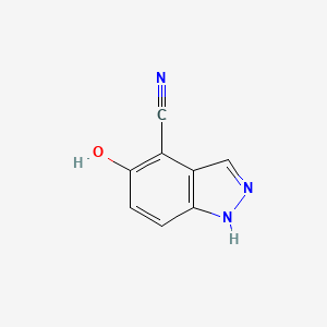 5-Hydroxy-1H-indazole-4-carbonitrile