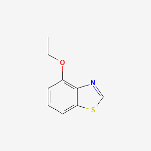 molecular formula C9H9NOS B1647802 4-Ethoxybenzo[d]thiazole 