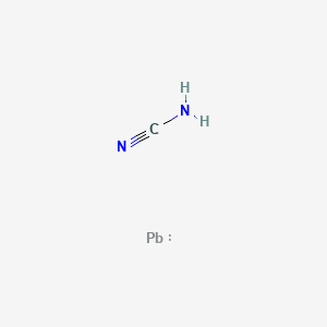molecular formula CH2N2P B1647829 Lead cyanamide CAS No. 20890-10-2