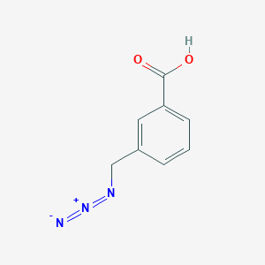 molecular formula C8H7N3O2 B164785 3-(Azidomethyl)benzoic acid CAS No. 905973-32-2