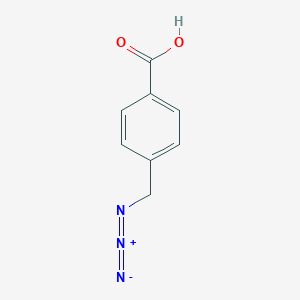 molecular formula C8H7N3O2 B164790 4-(Azidomethyl)benzoic acid CAS No. 79584-03-5