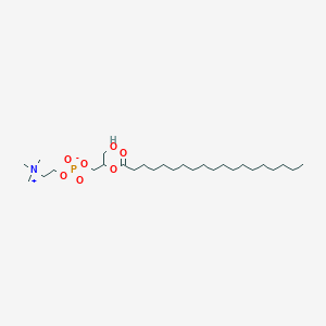 molecular formula C27H56NO7P B1648035 1-nonadecanoyl-2-hydroxy-sn-glycero-3-phosphocholine 