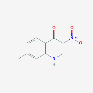 molecular formula C10H8N2O3 B1648053 7-Methyl-3-nitroquinolin-4-ol 