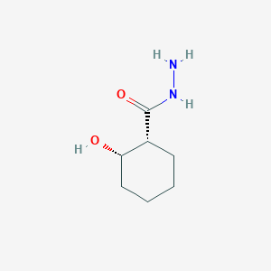 B164814 (1R,2S)-2-hydroxycyclohexane-1-carbohydrazide CAS No. 130023-73-3
