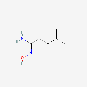 molecular formula C6H14N2O B1648175 N'-hydroxy-4-methylpentanimidamide CAS No. 188719-92-8