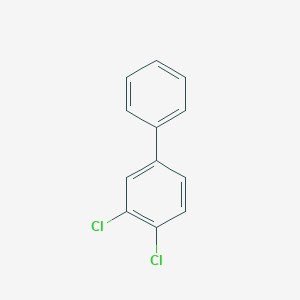 molecular formula C12H8Cl2 B164822 3,4-Dichlorobiphenyl CAS No. 2974-92-7