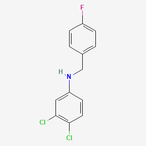 3,4-Dichloro-N-(4-fluorobenzyl)aniline