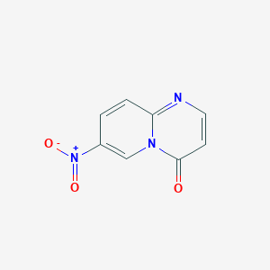 molecular formula C8H5N3O3 B1648330 7-Nitro-pyrido[1,2-a]pyrimidin-4-one CAS No. 517895-72-6