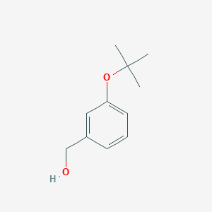 molecular formula C11H16O2 B1648333 3-Tert-butoxybenzyl alcohol CAS No. 64859-35-4