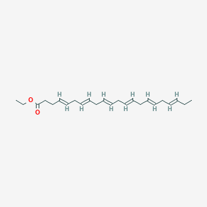 molecular formula C24H36O2 B164835 Ethyl 4,7,10,13,16,19-docosahexaenoate CAS No. 84494-72-4
