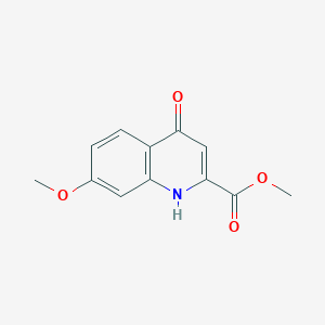 7-Methoxy-4-oxo-1,4-dihydro-quinoline-2-carboxylic acid methyl ester