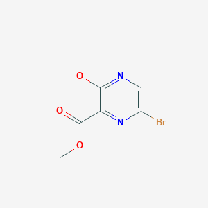 B1648378 Methyl 6-bromo-3-methoxypyrazine-2-carboxylate CAS No. 259794-06-4