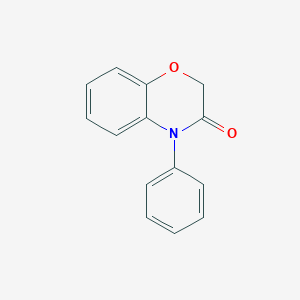 molecular formula C14H11NO2 B1648389 4-Phenyl-2H-1,4-benzoxazin-3-one 