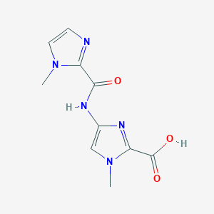 4-(1-Methylimidazole-2-carboxamido)-1-methylimidazole-2-carboxylic acid