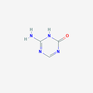 molecular formula C3H4N4O B016484 5-氮杂胞嘧啶 CAS No. 931-86-2