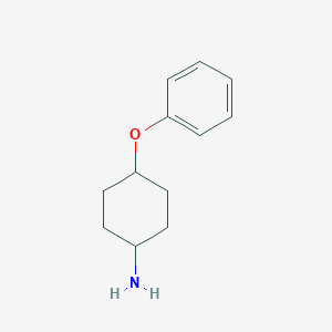 molecular formula C12H17NO B1648428 4-Phenoxycyclohexanamine 