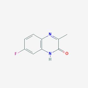 molecular formula C9H7FN2O B1648475 7-fluoro-3-methylquinoxalin-2(1H)-one 