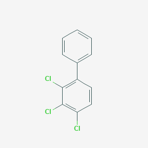 molecular formula C12H7Cl3 B164850 2,3,4-三氯联苯 CAS No. 55702-46-0