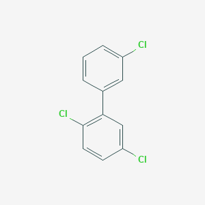 molecular formula C12H7Cl3 B164856 2,3',5-Trichlorobiphenyl CAS No. 38444-81-4