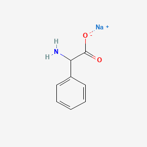 molecular formula C8H8NNaO2 B1648571 D,L-PHENYLGLYCINE, NA OR K SALT 