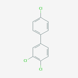 molecular formula C12H7Cl3 B164859 3,4,4'-Trichlorobiphenyl CAS No. 38444-90-5