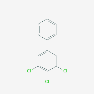 molecular formula C12H7Cl3 B164860 3,4,5-Trichlorobiphenyl CAS No. 53555-66-1