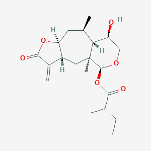 molecular formula C20H30O6 B164868 Hymenoratin B CAS No. 126794-72-7