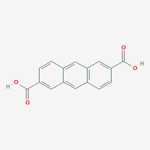 molecular formula C16H10O4 B164870 Anthracene-2,6-dicarboxylic acid CAS No. 138308-89-1