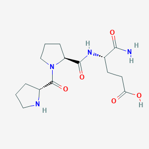 molecular formula C15H24N4O5 B1648743 D-Pro-Pro-Glu 