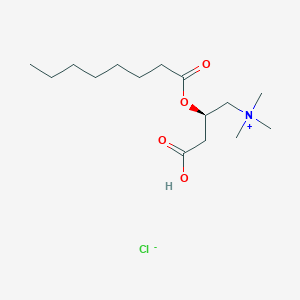 molecular formula C15H30ClNO4 B1648755 L-Octanoylcarnitine (hydrochloride) CAS No. 54377-02-5