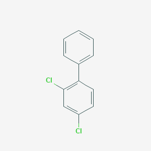 molecular formula C12H8Cl2 B164877 2,4-Dichlorobiphenyl CAS No. 33284-50-3