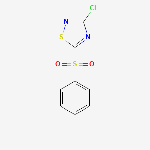 3-Chloro-5-(4-methylphenylsulfonyl)-1,2,4-thiadiazole