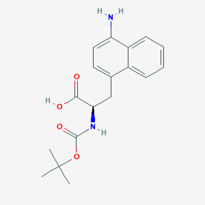 3-(4-Aminonaphthalen-1-yl)-N-Boc-D-alanine
