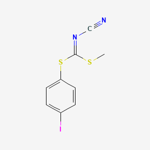 molecular formula C9H7IN2S2 B1649061 (4-Iodophenyl) methyl cyanocarbonimidodithioate 