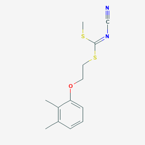 [2-(2,3-Dimethylphenoxy)ethyl]methyl-cyanocarbonimidodithioate