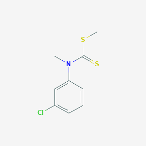 Methyl (3-chlorophenyl)methylcarbamodithioate